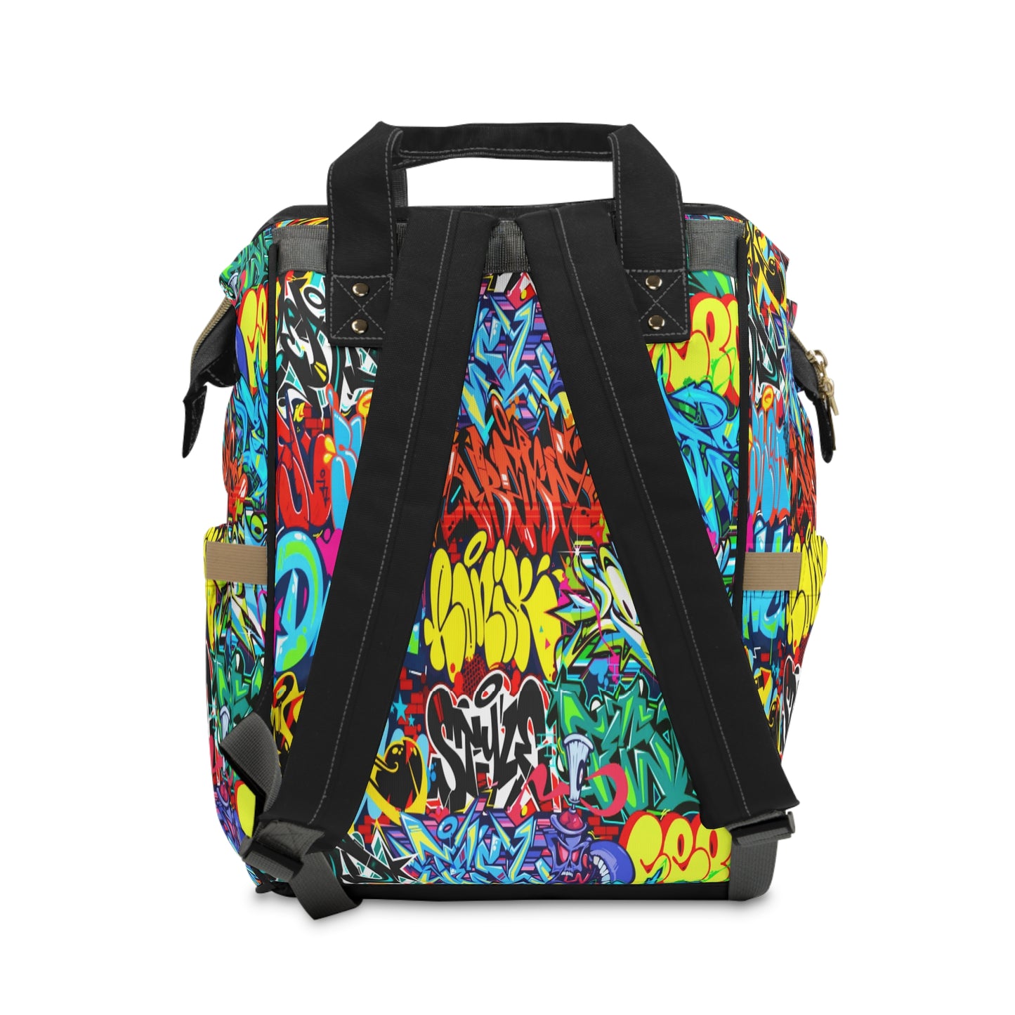 Graffiti Style Multifunctional Backpack