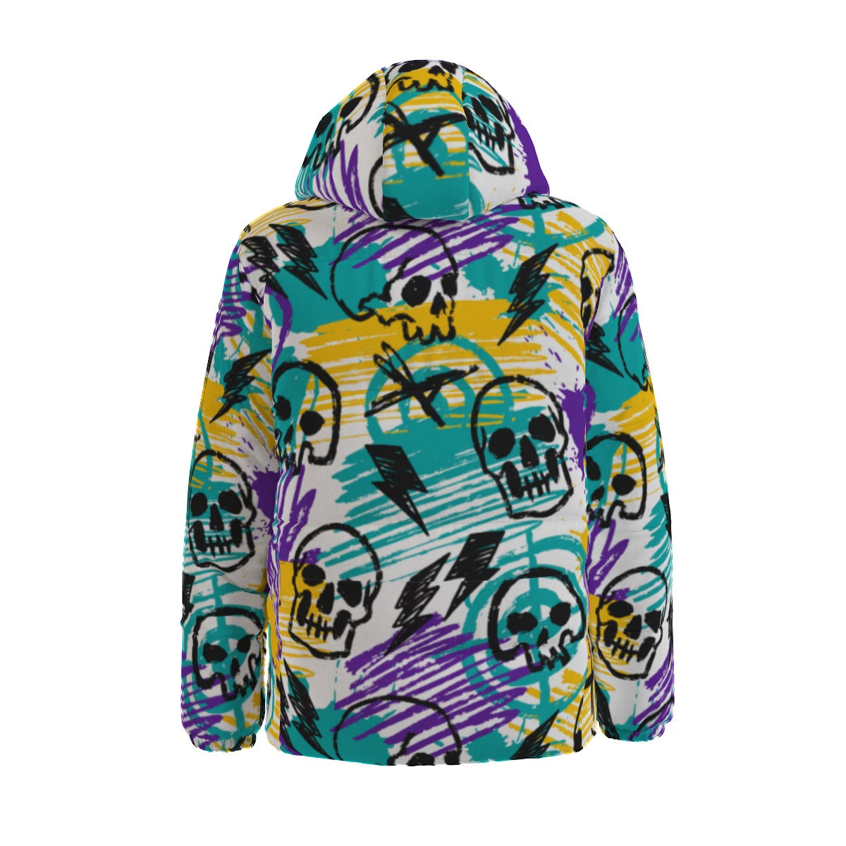 Grunge Skulls Winter Time Jacket Unisex