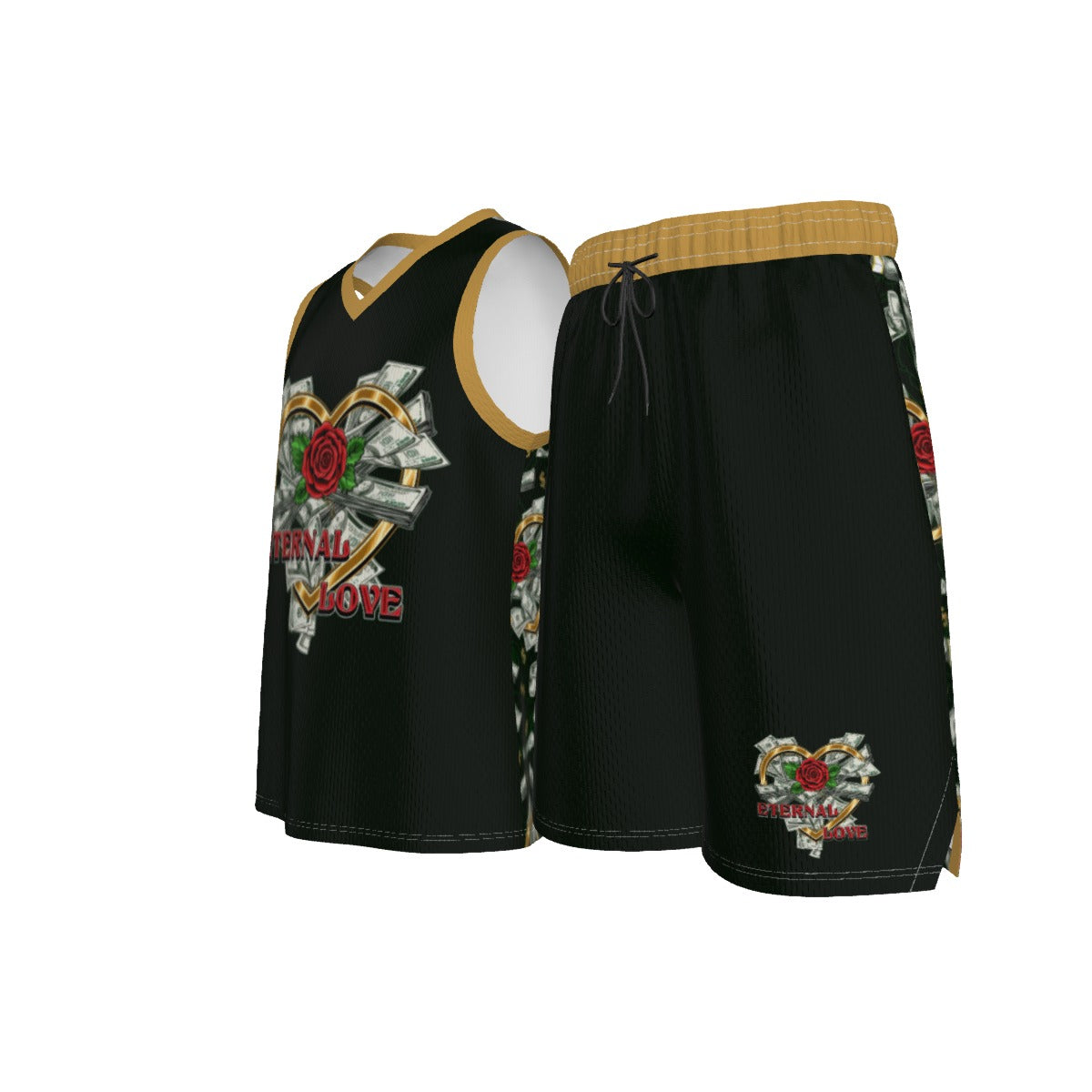 Made Royal Men's V Neck Basketball Suit