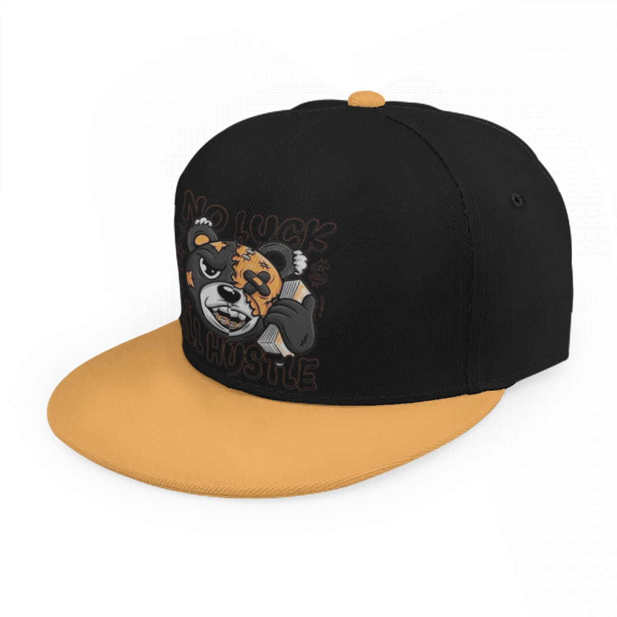 No Luck All Hustle Snap Back