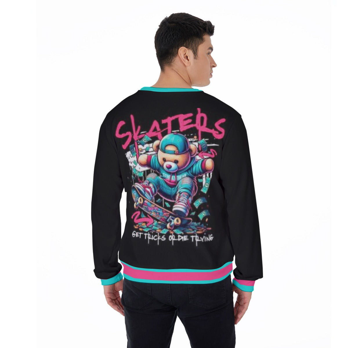 Get Tricks Or Die Trying Men's Thicken Sweater