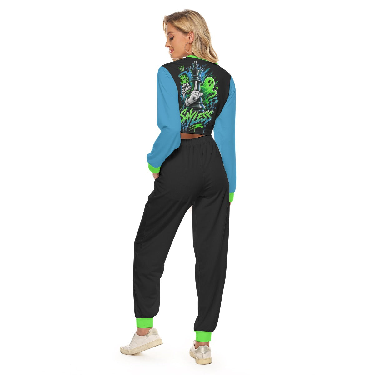 Women's Sayless Crop Sweatshirt Suit