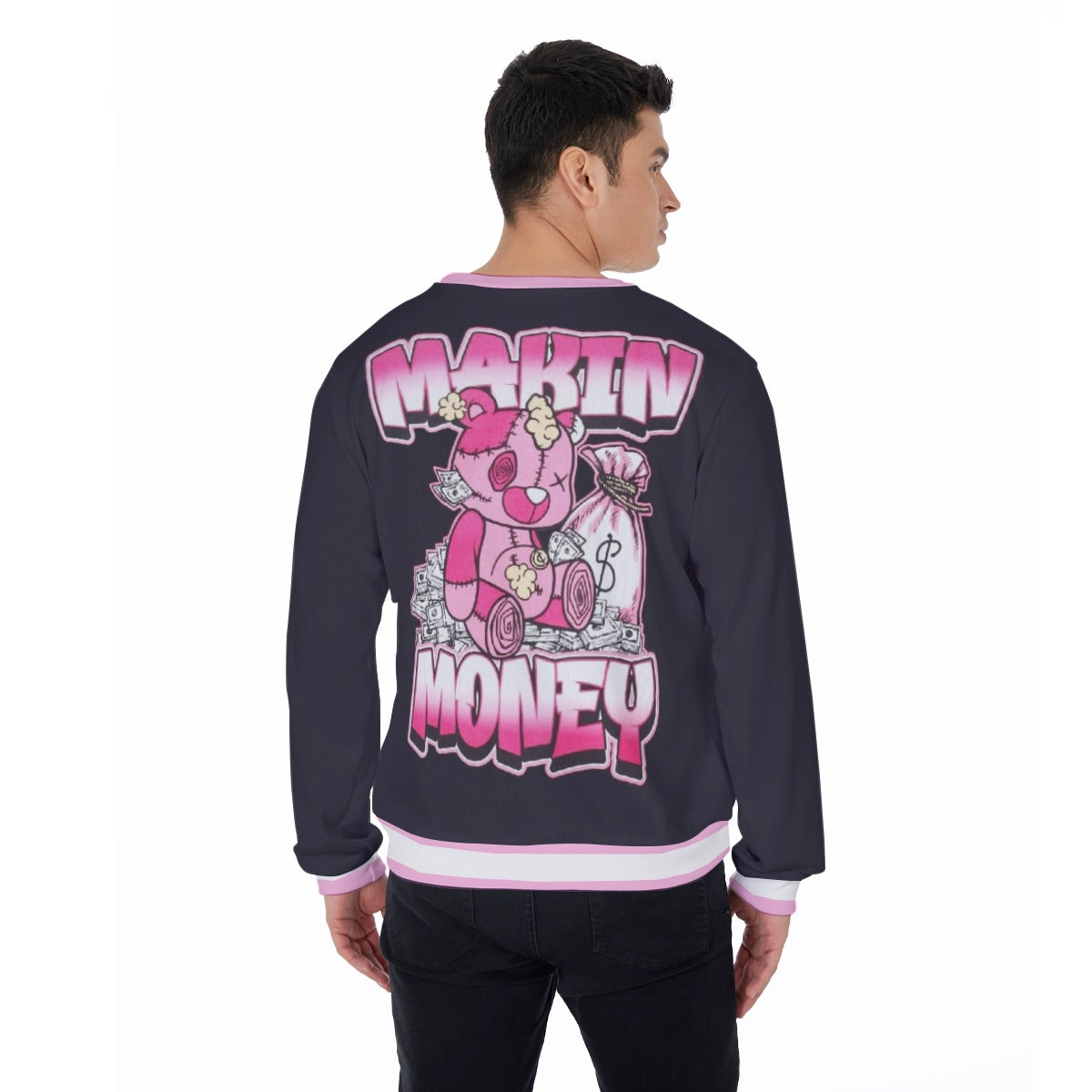 Makin Money Men's Thicken Sweater