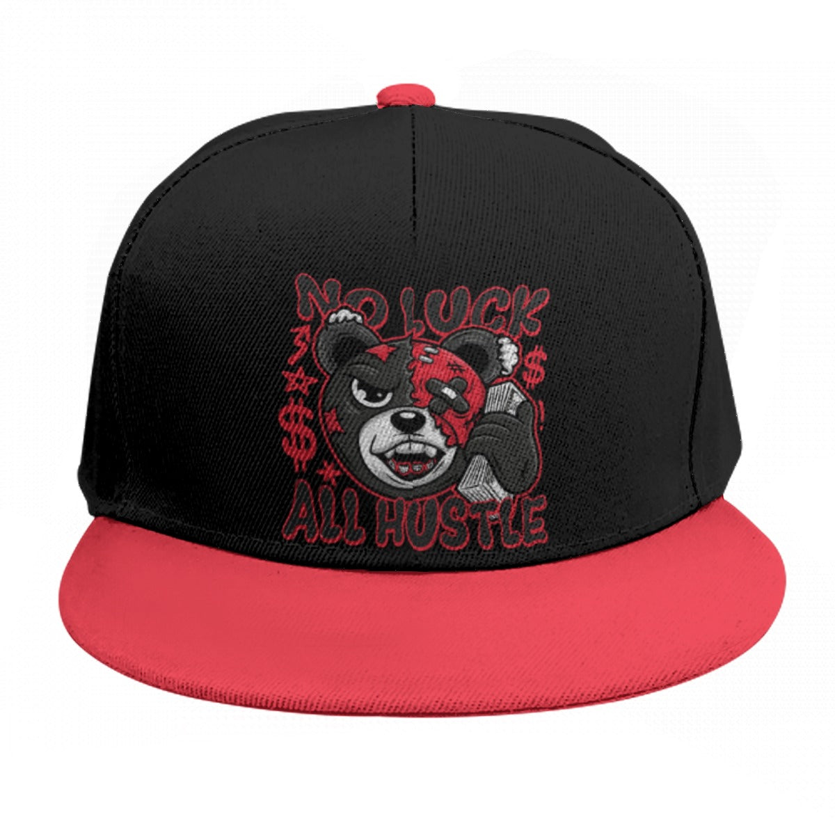 No Luck All Hustle Snap Back