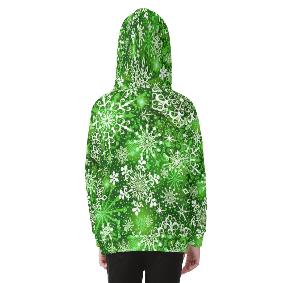Kid's Winter Wonderland Heavy Fleece Zip Up Hoodie