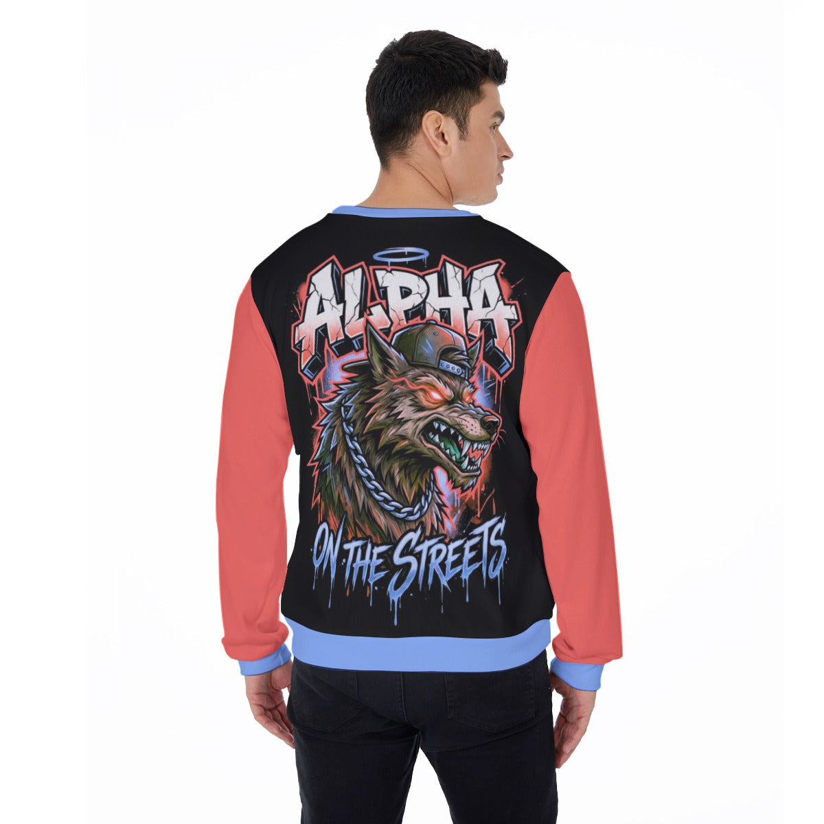 Men's Alpha On The Street Thicken Sweater