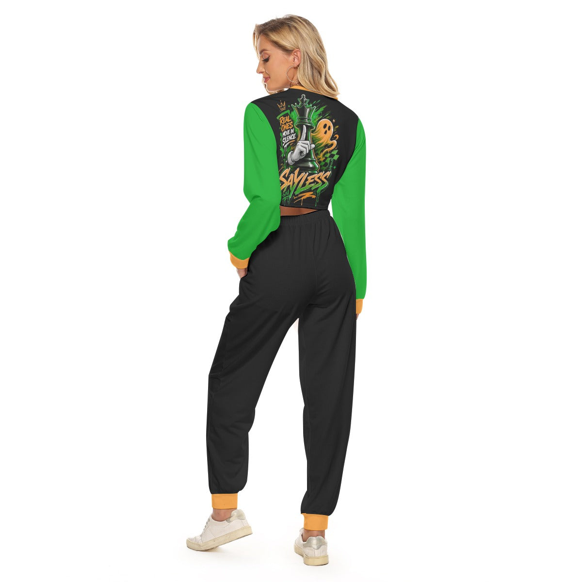 Women's Sayless Crop Sweatshirt Suit