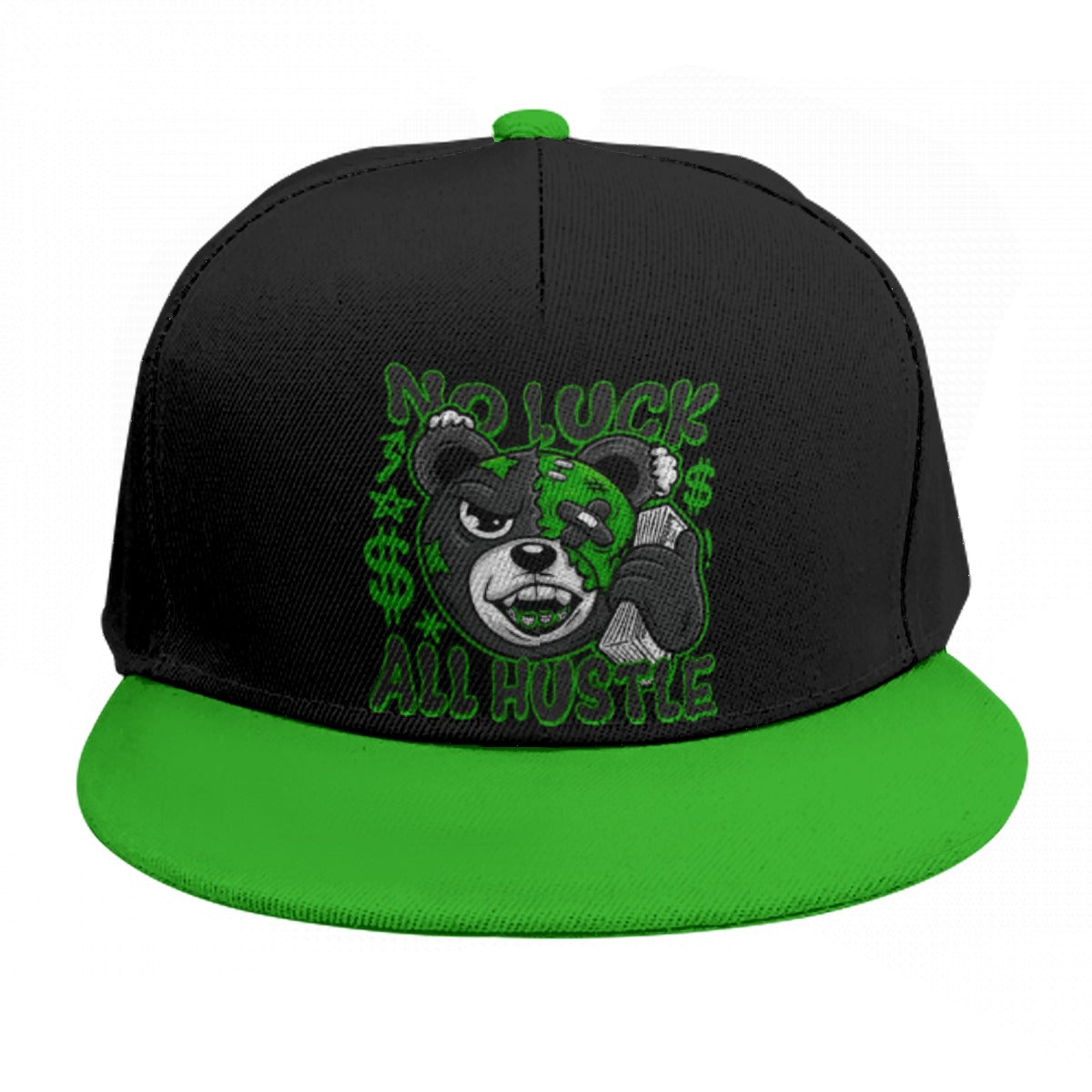No Luck All Hustle Snap Back