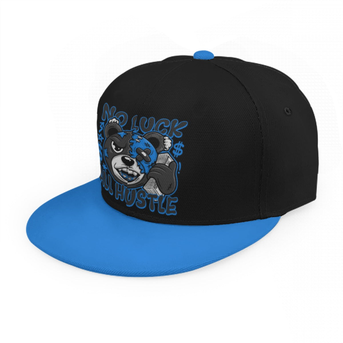 No Luck All Hustle Snap Back