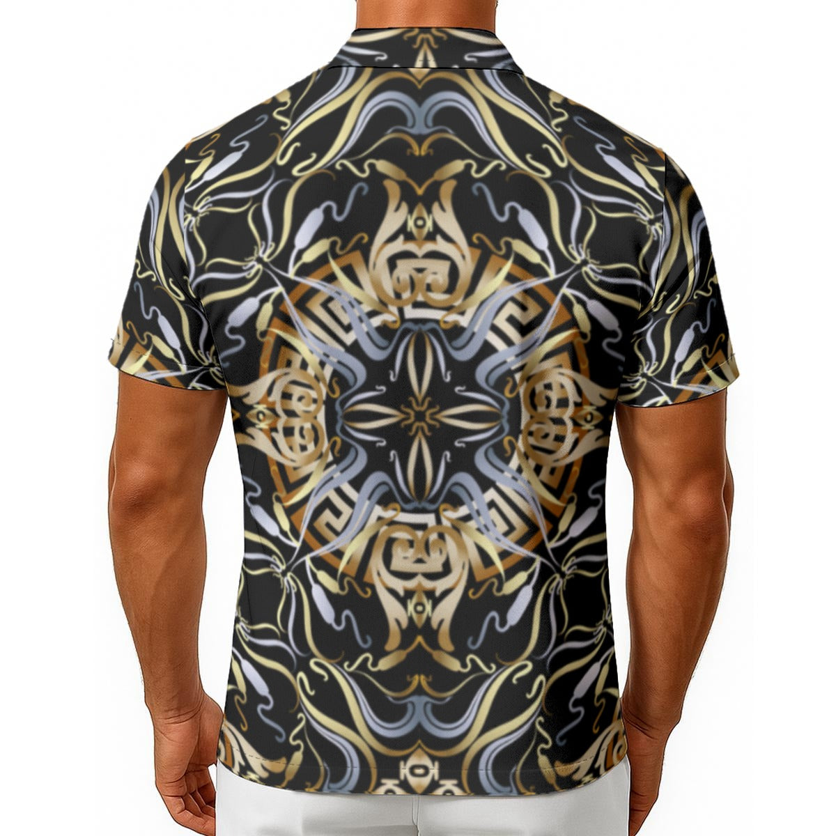 Men's Monarch Noir Button Up