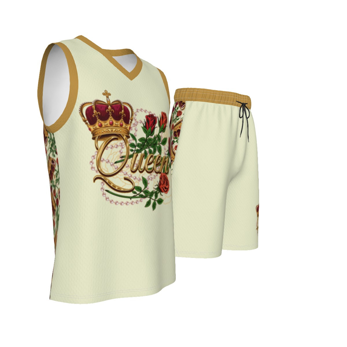 Made Royal Men's V Neck Basketball Suit