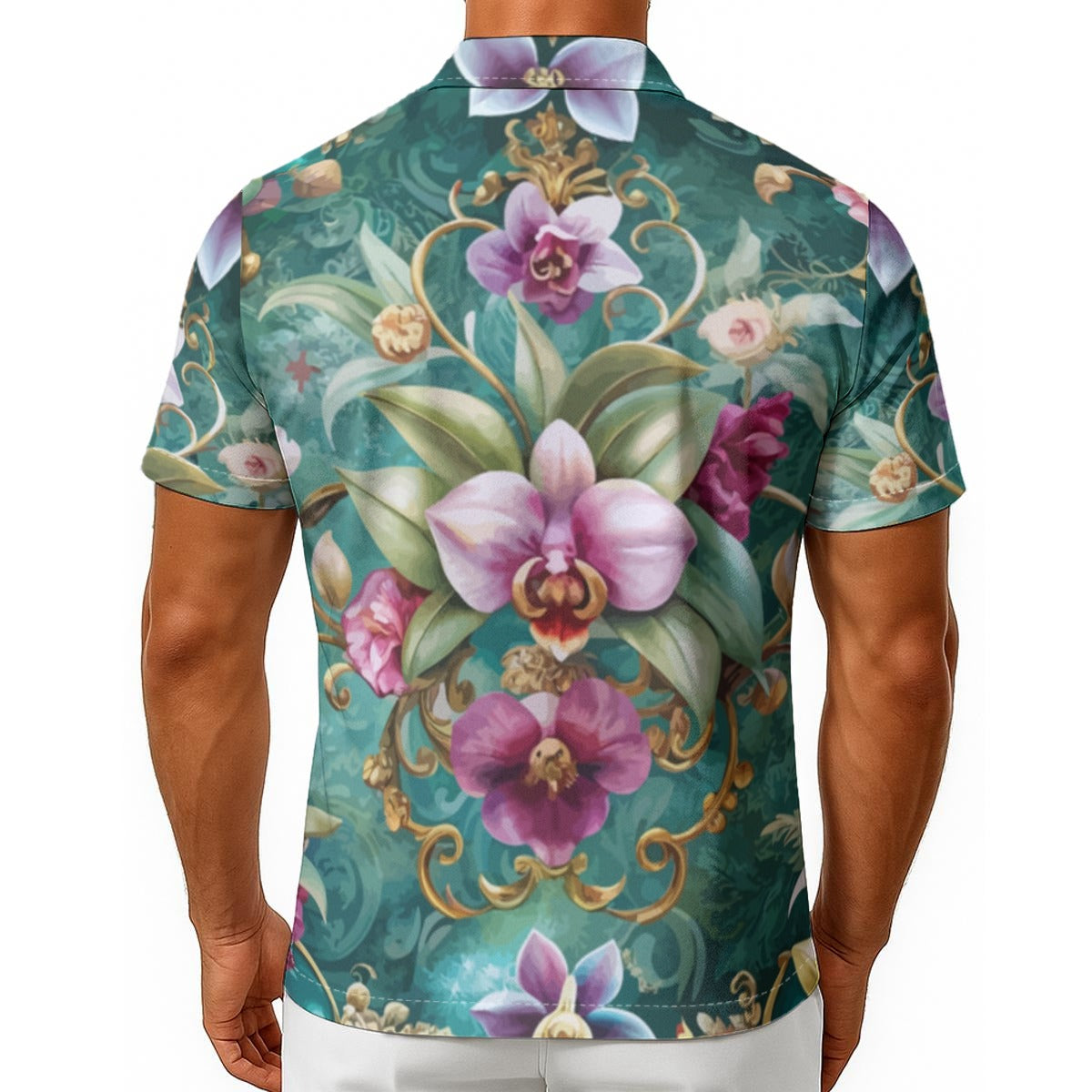 Men's Royal Garden Button Up