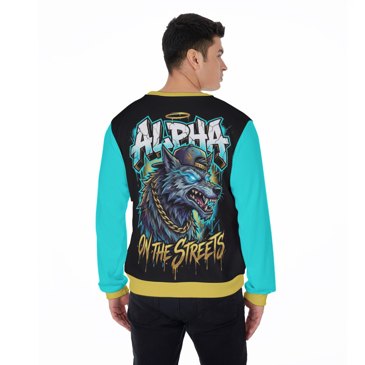 Men's Alpha On The Street Thicken Sweater