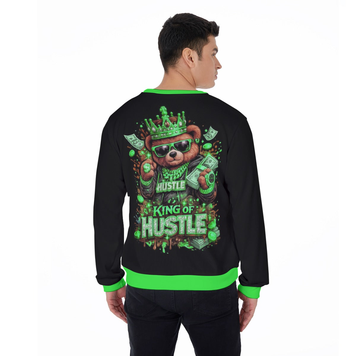Men's Hustle King Thicken Sweater