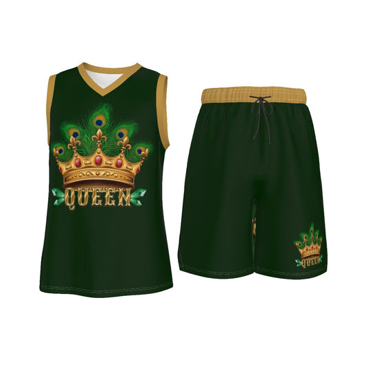 Made Royal Men's V Neck Basketball Suit