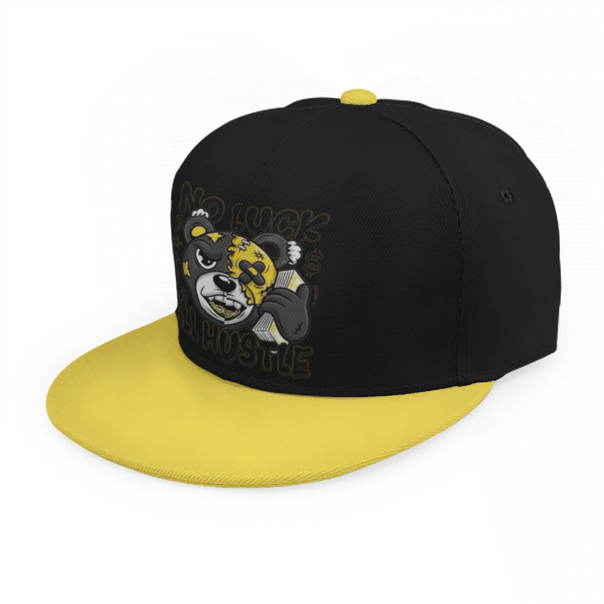 No Luck All Hustle Snap Back