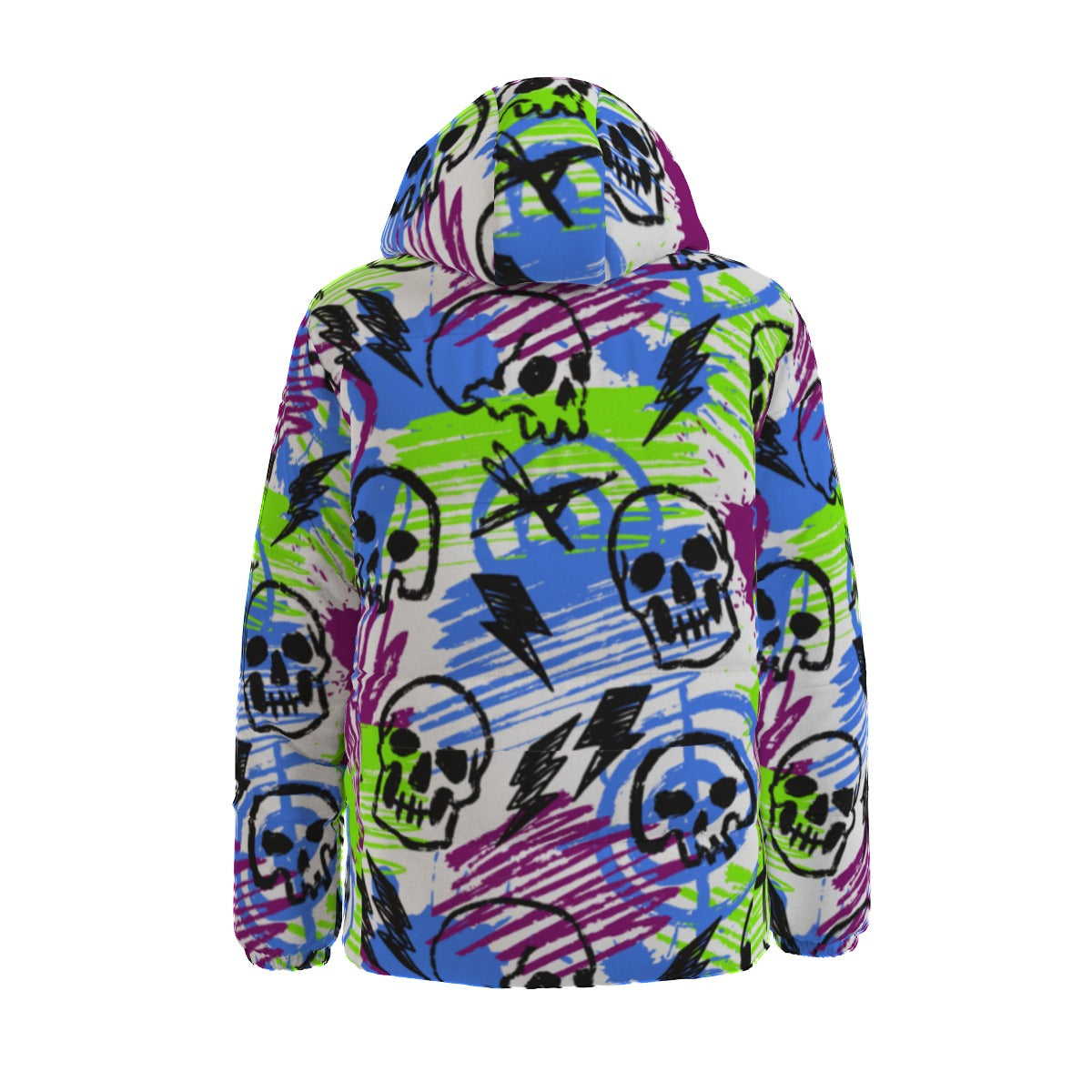 Grunge Skulls Winter Time Jacket Unisex