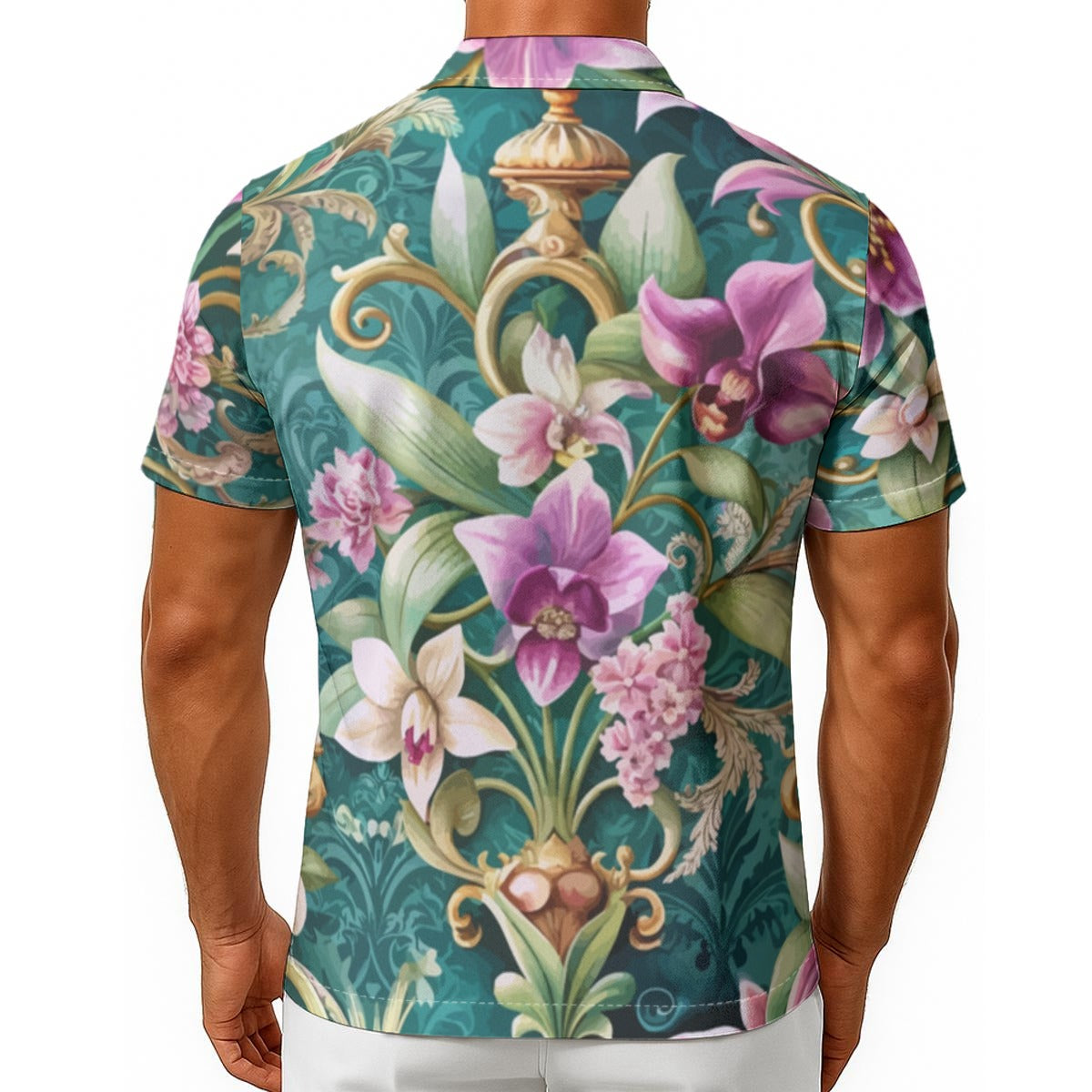 Men's Royal Garden Button Up
