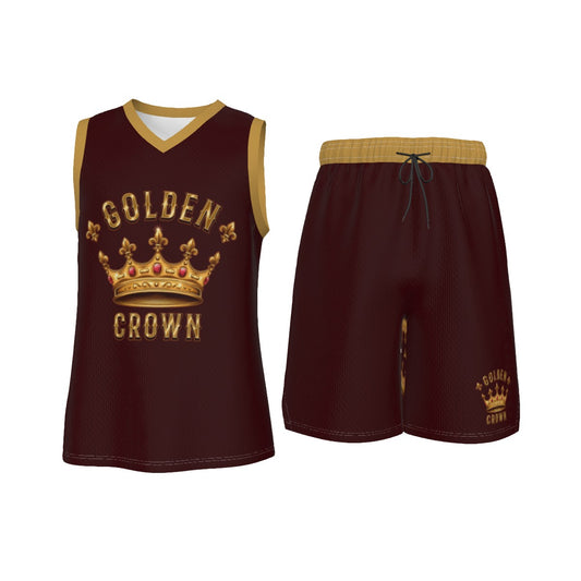 Made Royal Men's V Neck Basketball Suit