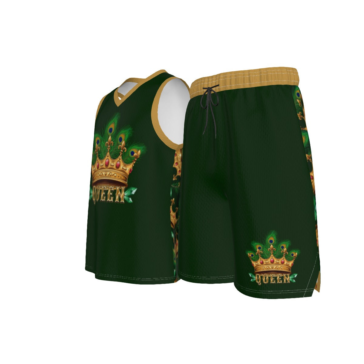 Made Royal Men's V Neck Basketball Suit