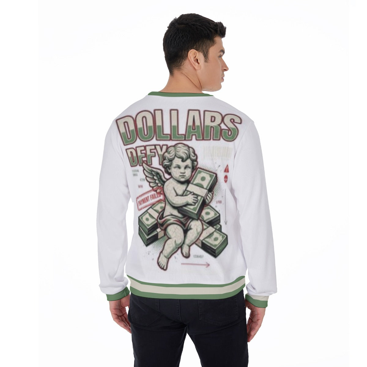 Men's About My Money Thicken Sweater