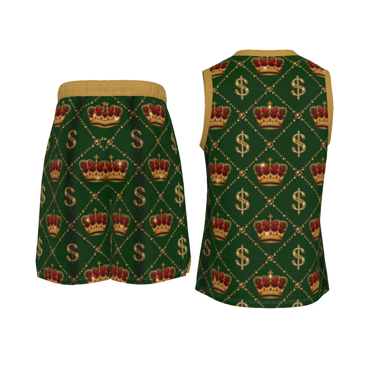 Made Royal Men's V Neck Basketball Suit