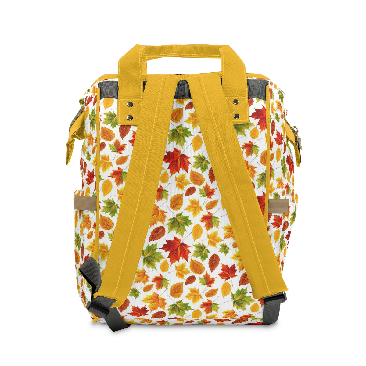Colorful Autumn Leaves Multifunctional Backpack