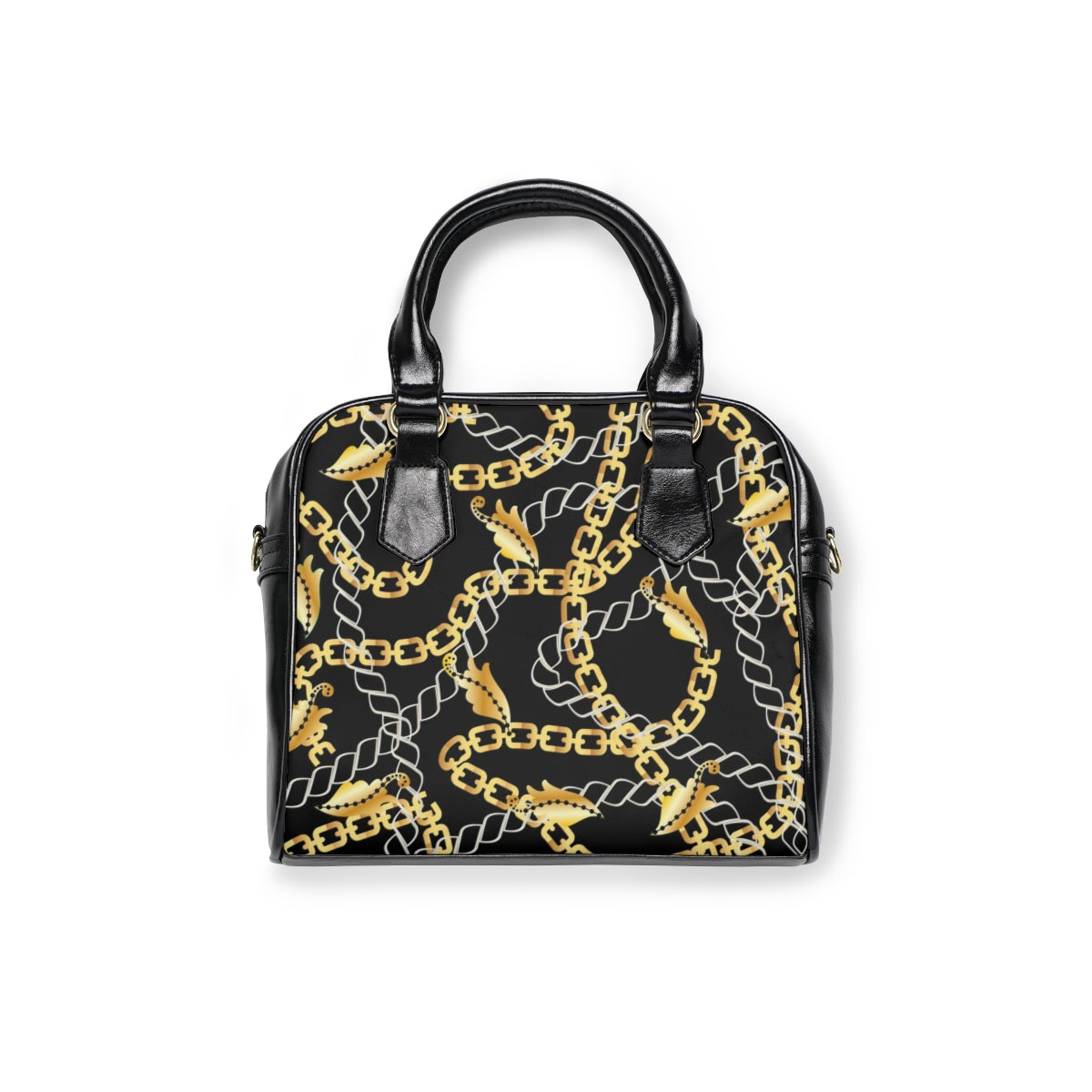 Golden Chains Shoulder Handbag