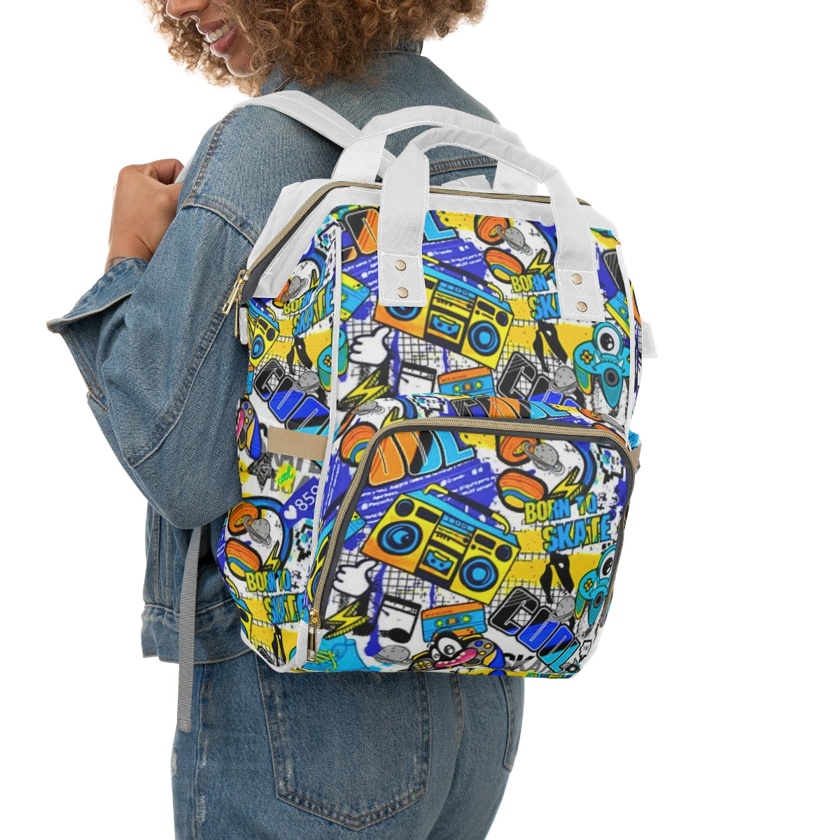 Stylish Cartoon Multifunctional Backpack