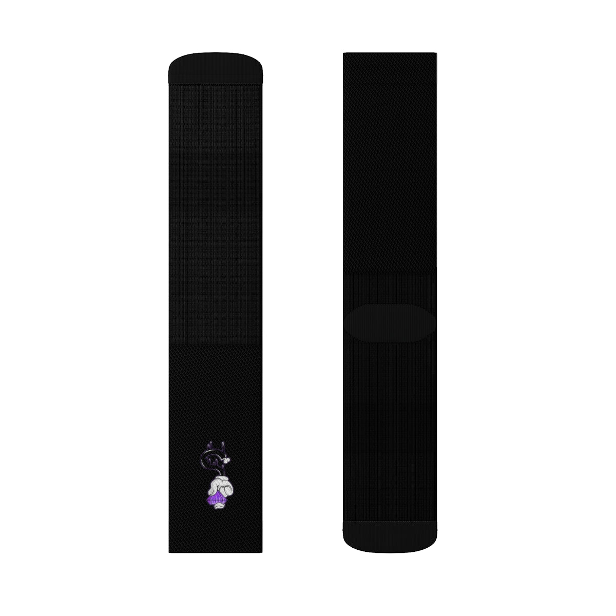 Purple Blood Diamond Crew Socks