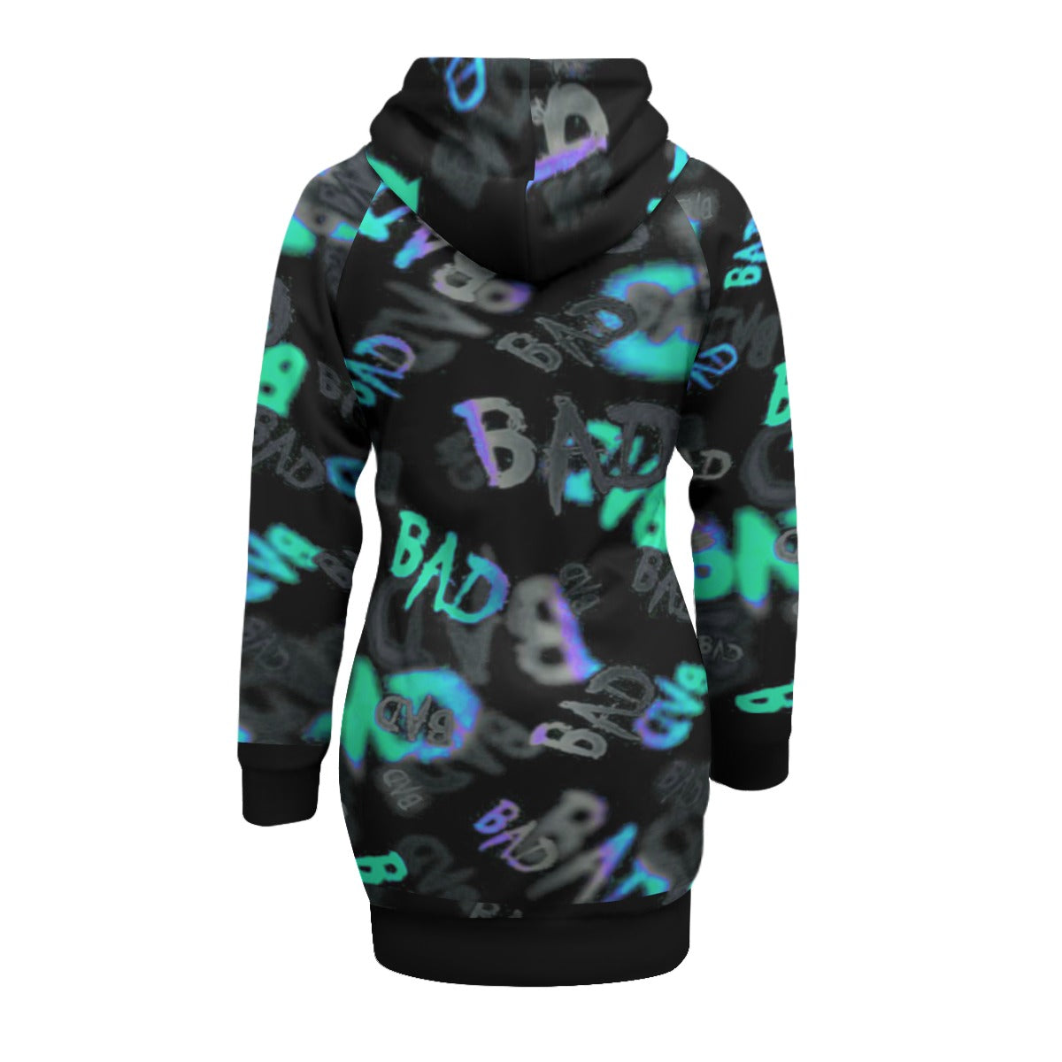 Baddies Only Women's Pullover Hoodie With Raglan Sleeve