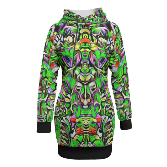 Stay Weird Women's Pullover Hoodie With Raglan Sleeve