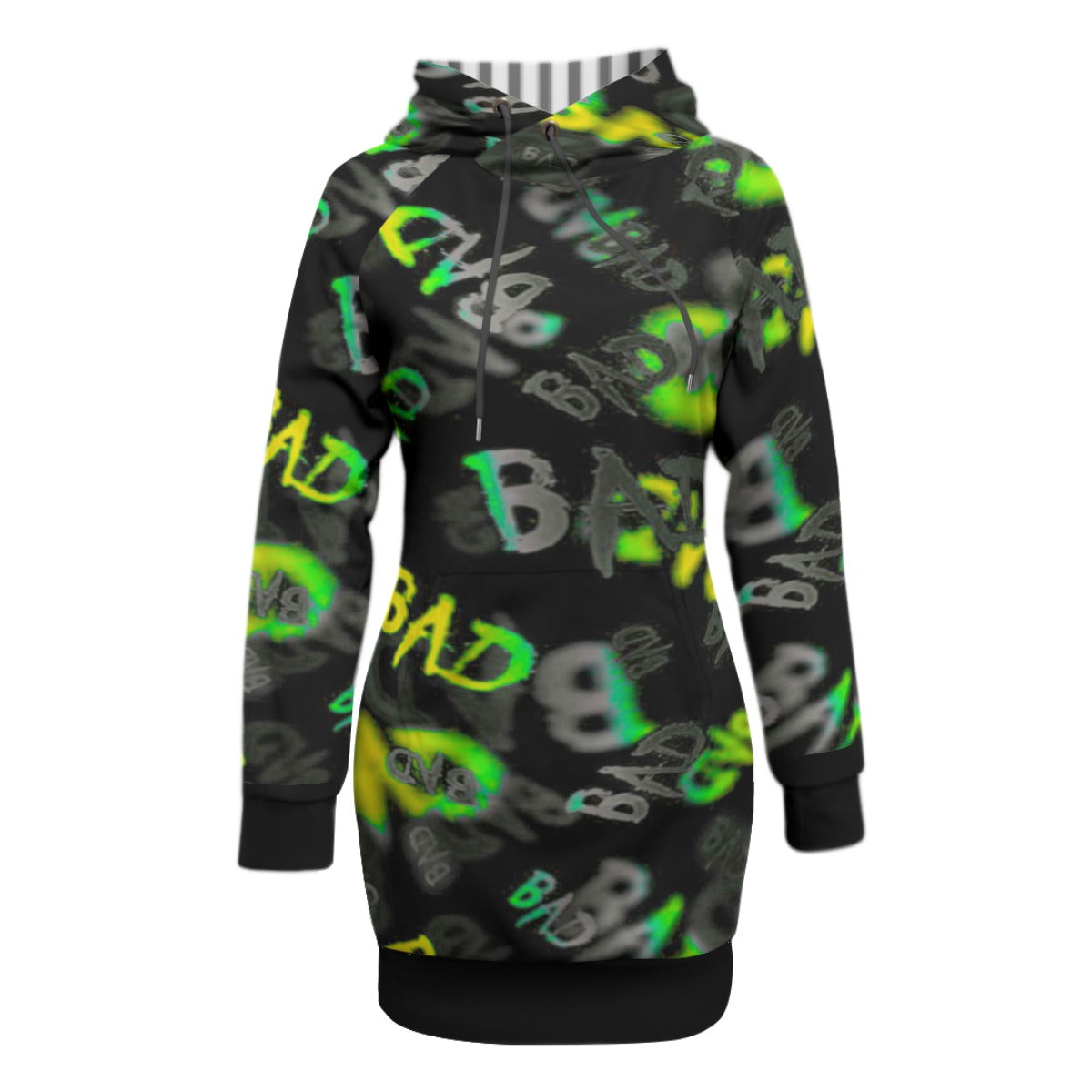 Baddies Only Women's Pullover Hoodie With Raglan Sleeve