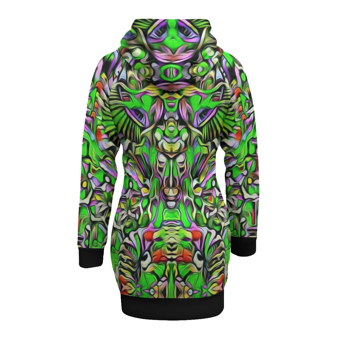 Stay Weird Women's Pullover Hoodie With Raglan Sleeve