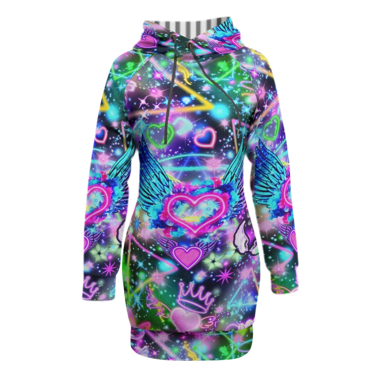 Women's True Love Pullover Hoodie With Raglan Sleeve