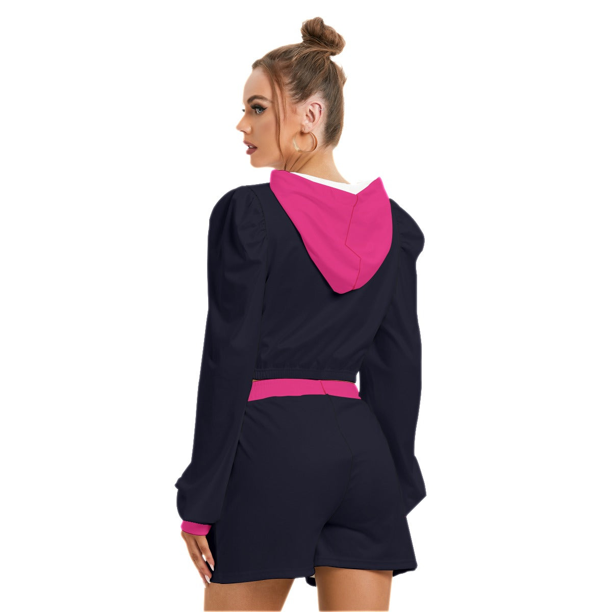 Love Yourself Women's Micro Fleece Hoodie And Shorts Set