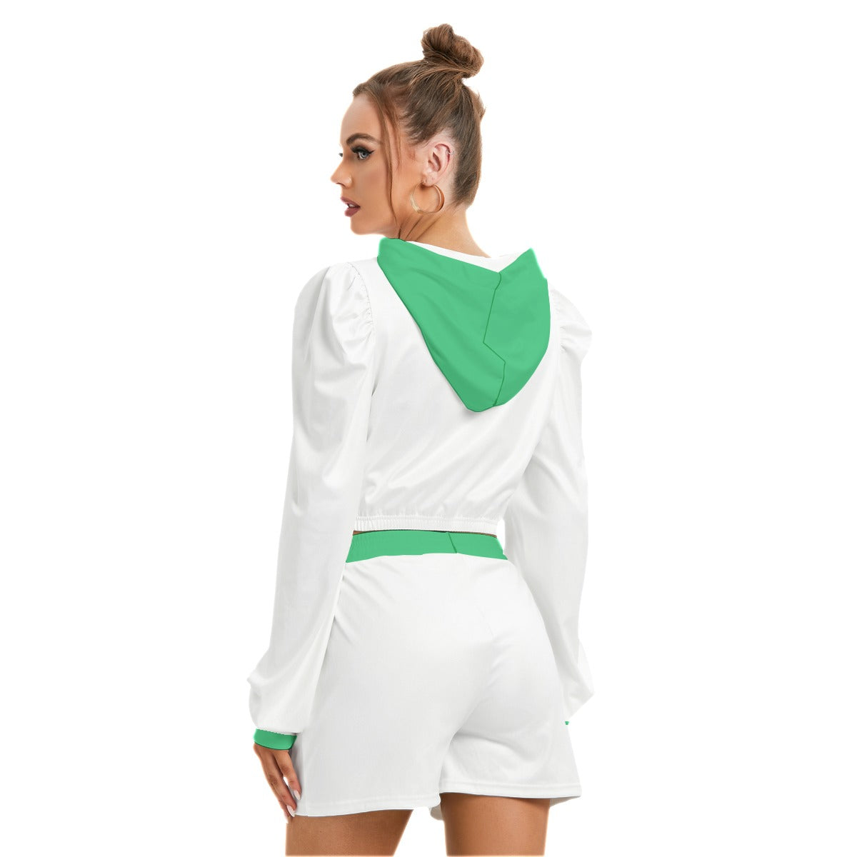 Dream Big Women's Micro Fleece Hoodie And Shorts Set