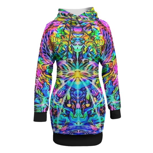 Stay Weird Women's Pullover Hoodie With Raglan Sleeve