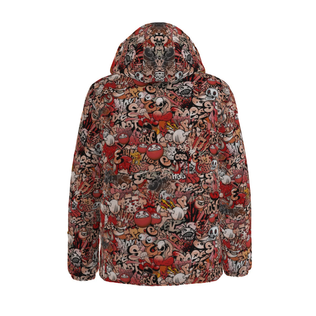 Graffiti Style Winter Time Jacket Unisex