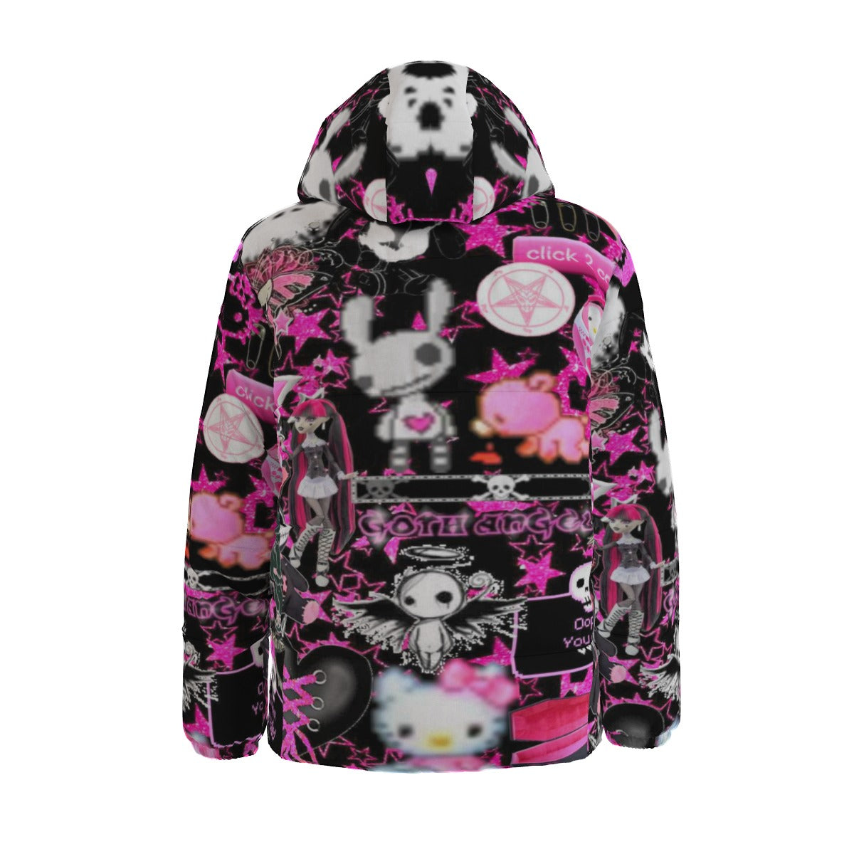 Punk Style Winter Time Jacket Unisex