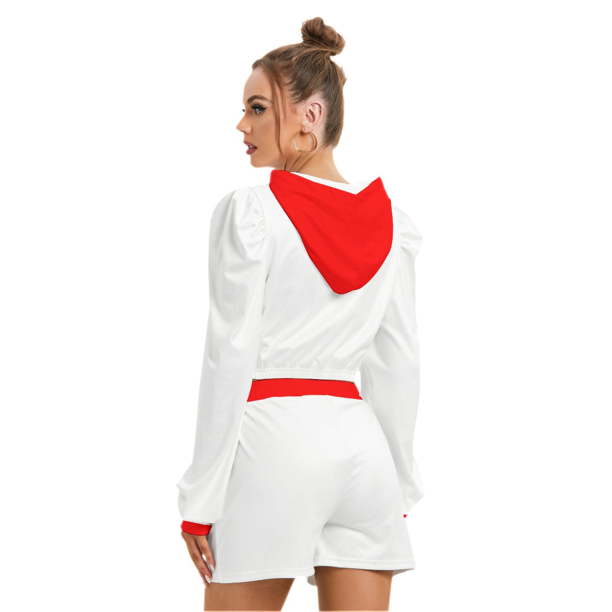 Break The Rules Women's Micro Fleece Hoodie And Shorts Set