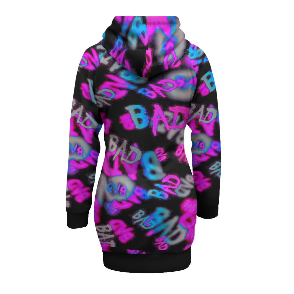 Baddies Only Women's Pullover Hoodie With Raglan Sleeve