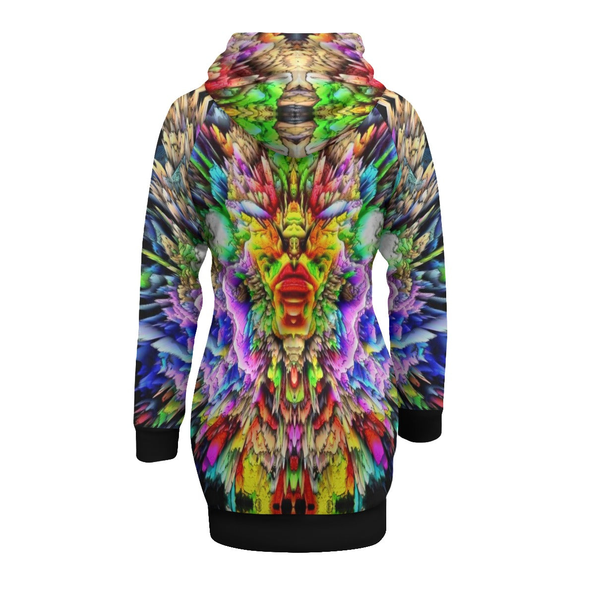 Stay Weird Women's Pullover Hoodie With Raglan Sleeve