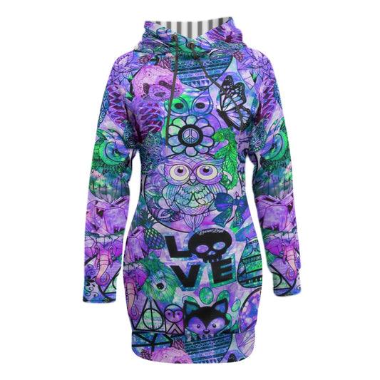 Women's True Love Pullover Hoodie With Raglan Sleeve