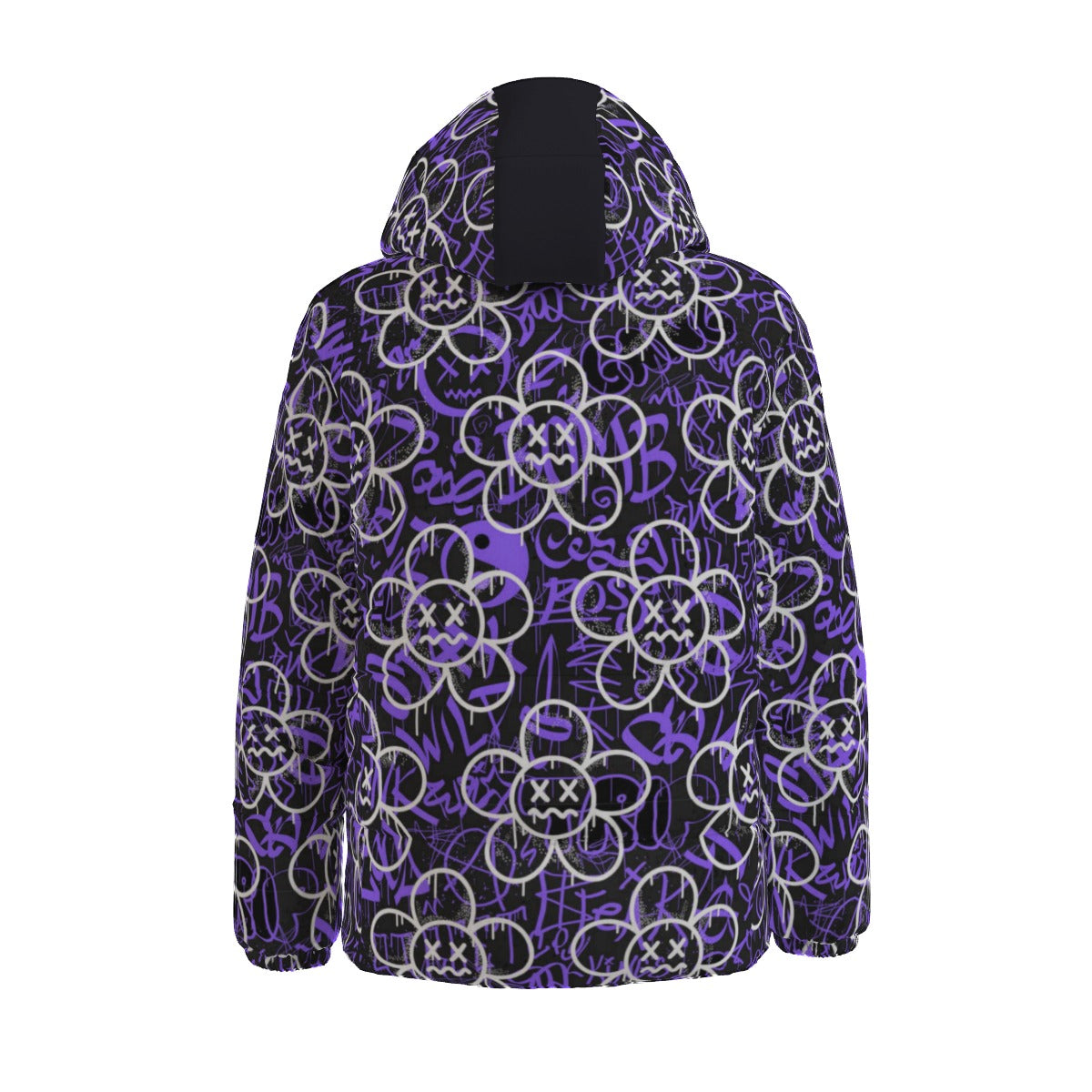Graffiti Flowers Winter Time Jacket Unisex