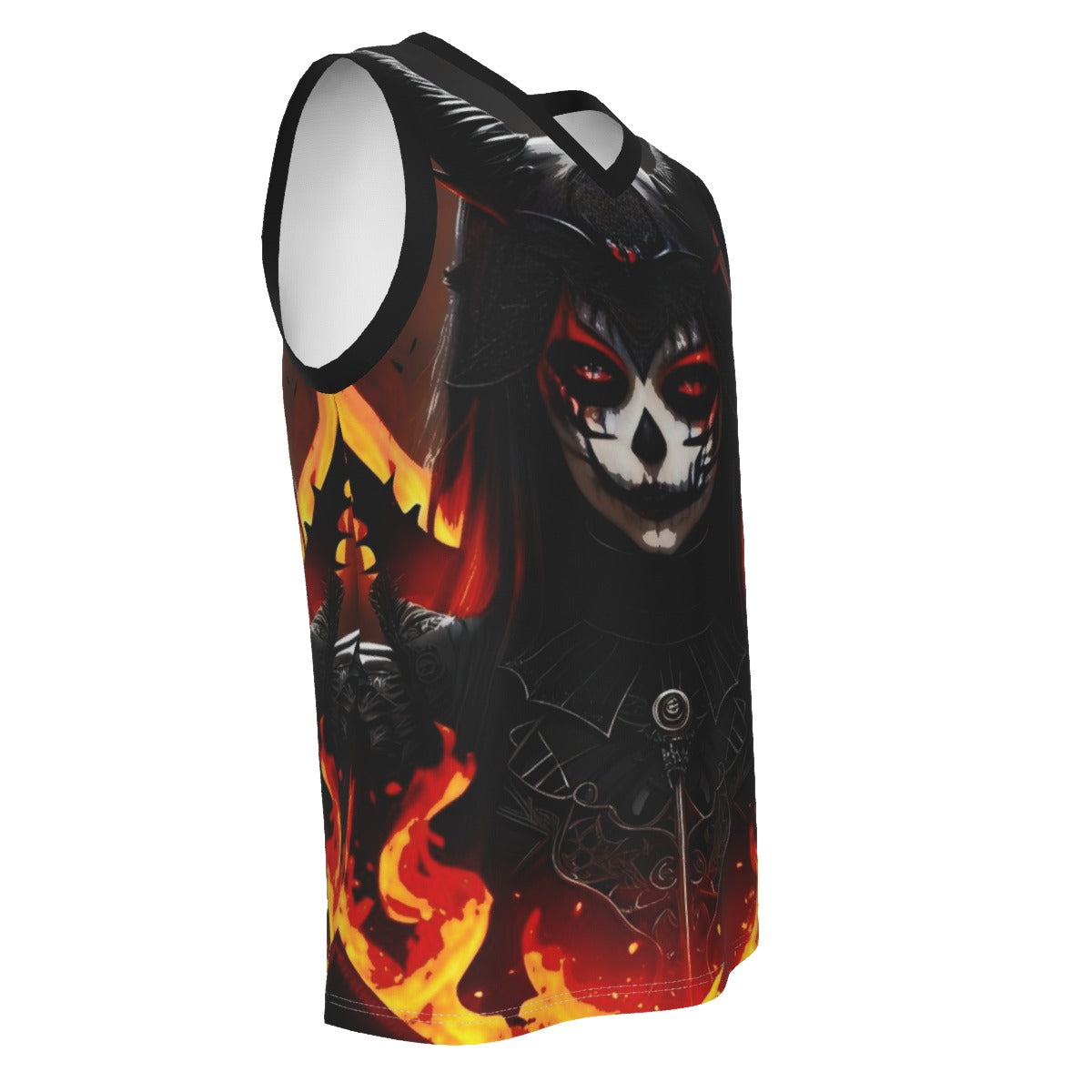 Men's God Like V Neck Basketball Top