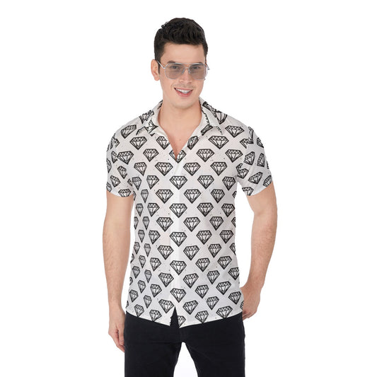 Diamonds Are Forever Men's Button Up