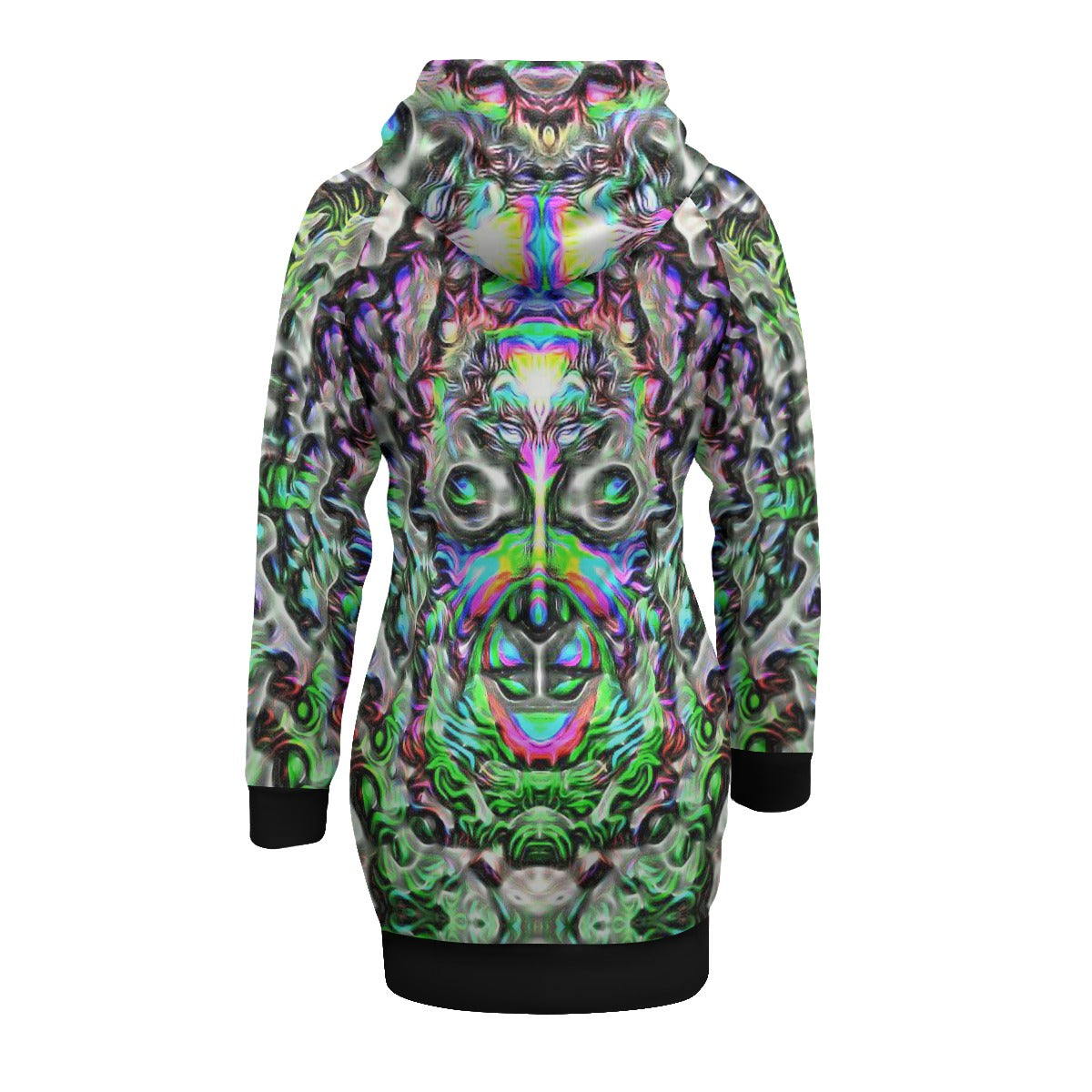 Stay Weird Women's Pullover Hoodie With Raglan Sleeve