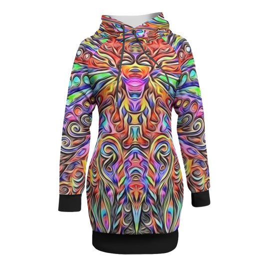 Stay Weird Women's Pullover Hoodie With Raglan Sleeve