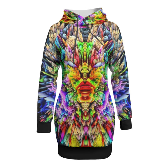 Stay Weird Women's Pullover Hoodie With Raglan Sleeve